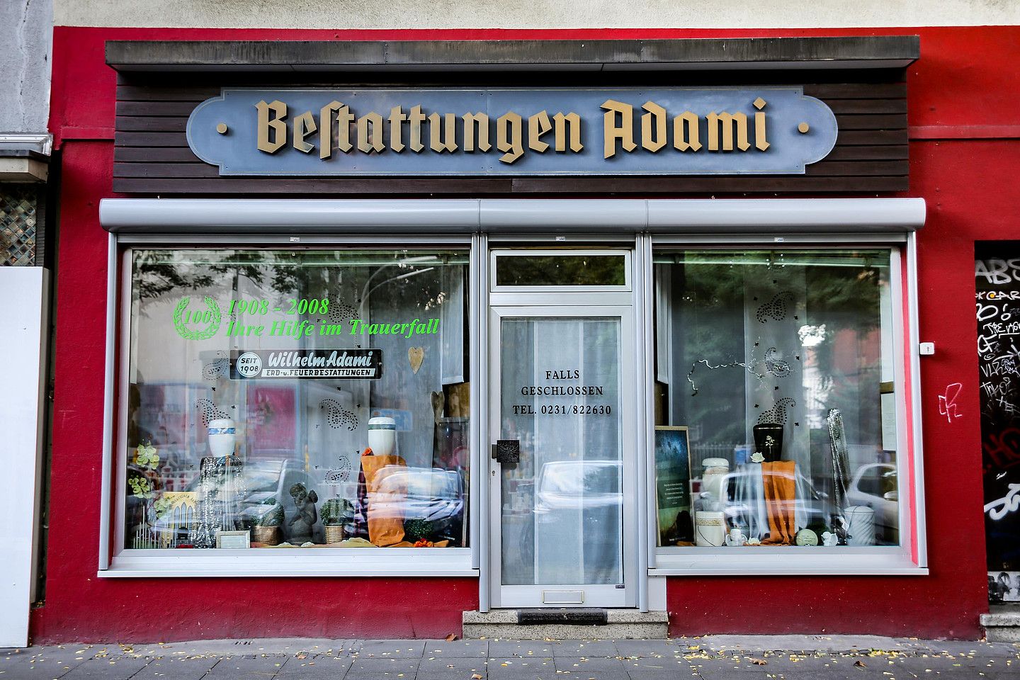Außenaufnahme Adami Bestattungen